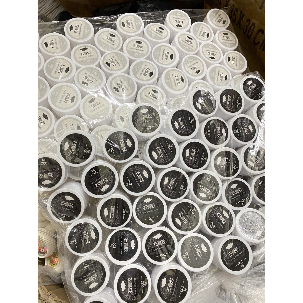 Hũ Gel xi măng trang trí móng