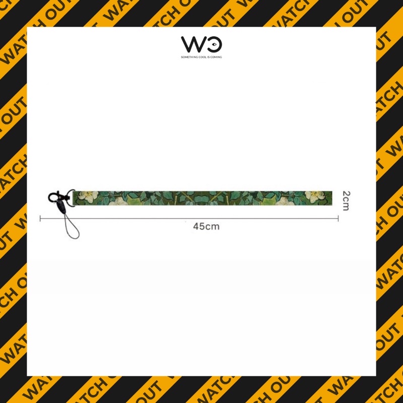 Bộ dây đeo thẻ hoạ tiết Van Gogh | WatchOut