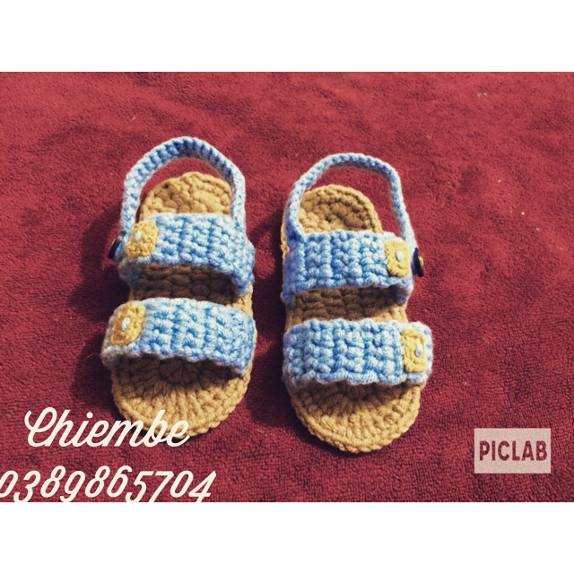 Freeship 99k TQ_Combo 6 đôi giầy len handmade cho bé