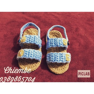 Freeship 99k TQ_Combo 6 đôi giầy len handmade cho bé
