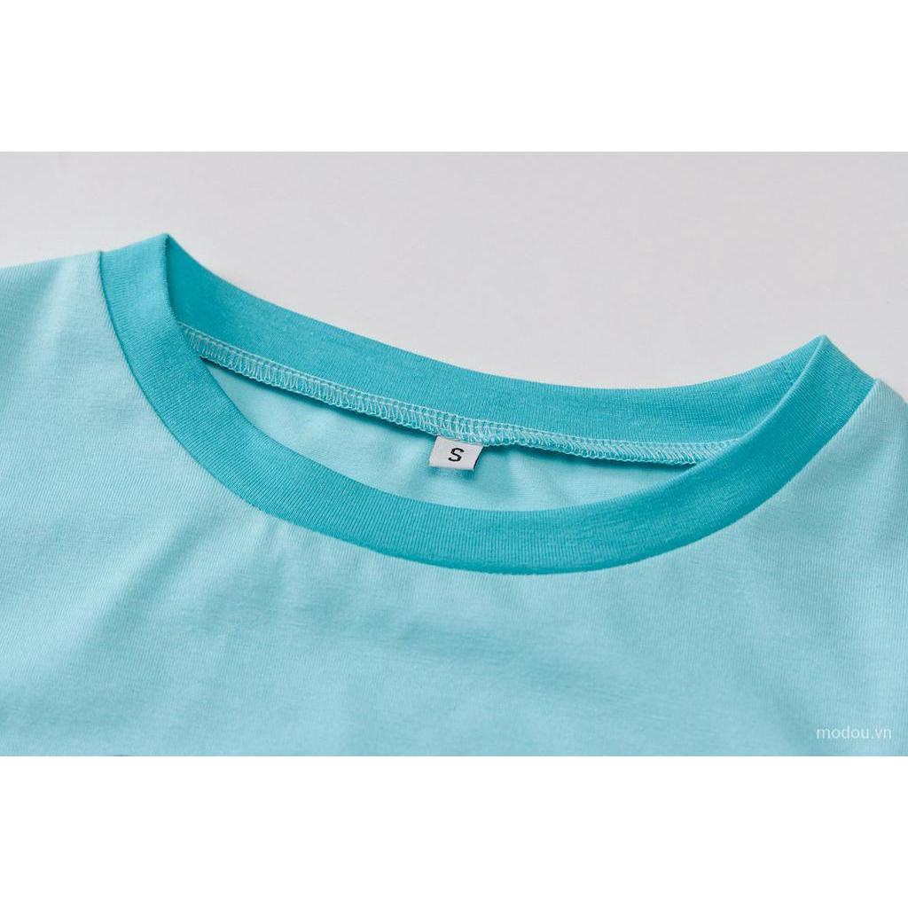 Áo Hai Dây Cổ Tròn In Chữ Và Bướm Xinh Xắn Cho Nữ