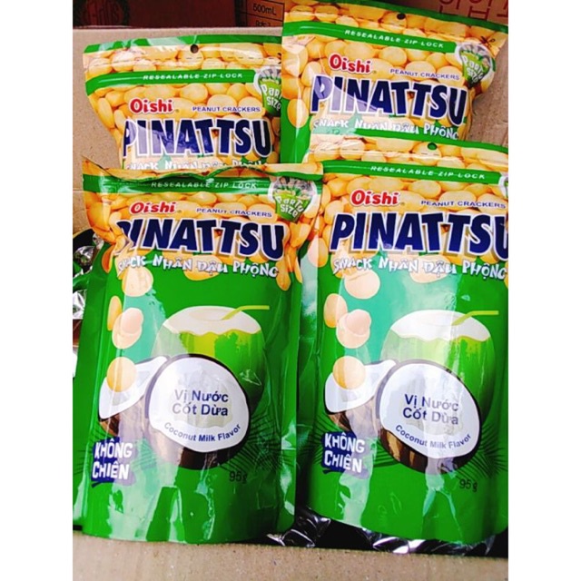 Oishi Đậu phộng cốt dừa 95g