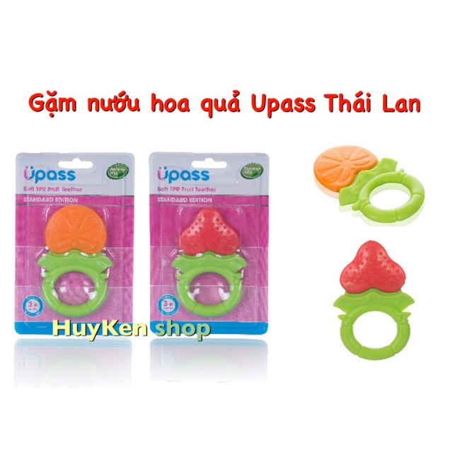 Gặm nướu hoa quả Upass Thái Lan cho bé