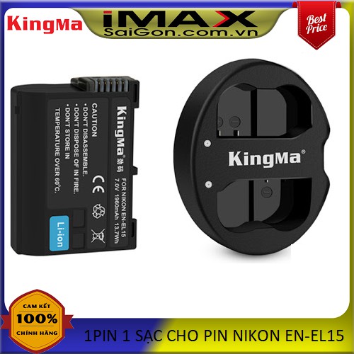 PIN SẠC MÁY ẢNH KINGMA EN-EL15