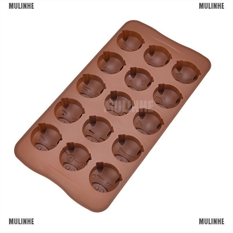Khuôn Silicone Làm Bánh / Sô Cô La Hình Chú Heo DIY
