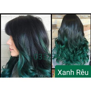 Kem Nhuộm Tóc Màu Xanh Rêu