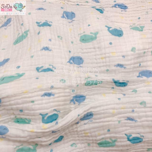 XẢ KHO KHĂN TẮM XÔ 6 LỚP NHĂN 110x110CM