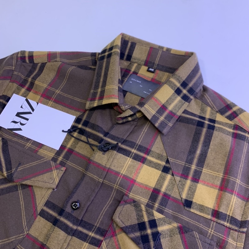 Sơ mi kẻ đỏ đẳng cấp đang xu hướng thị trường- Sơ mi siêu cấp đủ size 38/39/40/41