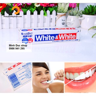 kem đánh răng white white Nhật Bản