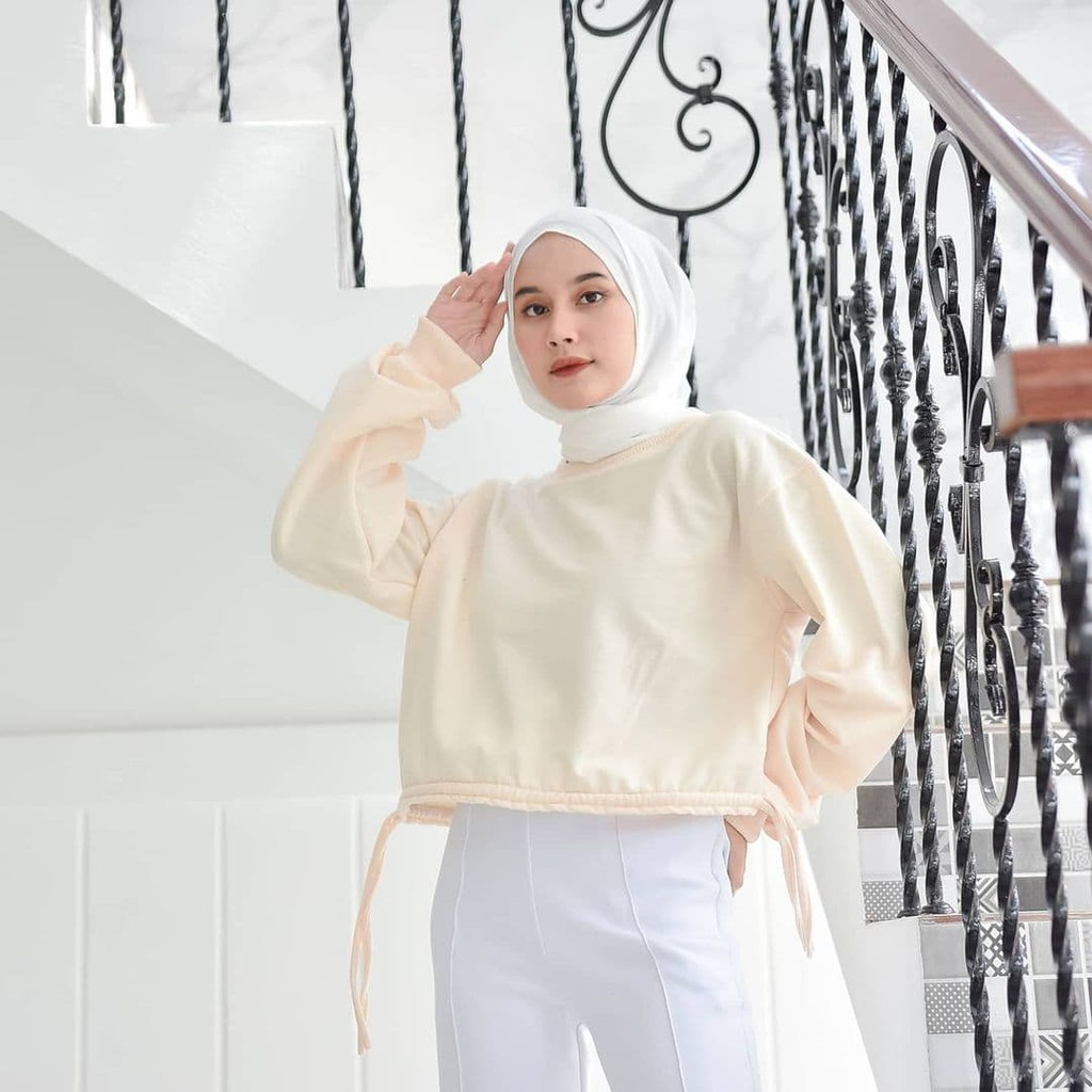 Irene Crop | Áo Sweater thời trang đáng yêu cho nữ | Áo len