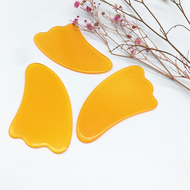 [Hàng mới về] Dụng cụ massage chăm sóc da làm từ nhựa resin tự nhiên