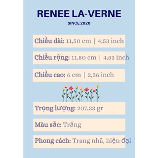 Chén cơm sứ Minh Long 11.5 cm - Jasmine - Trắng
