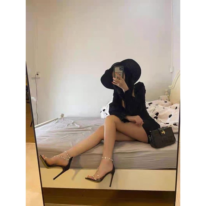RẺ VÔ ĐỊCH  SANDAN NỮ CAO GÓT BLING BLING