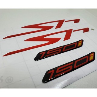 BỘ TEM XE SH 150i, TEM NỔI, TEM-SH150i - T001