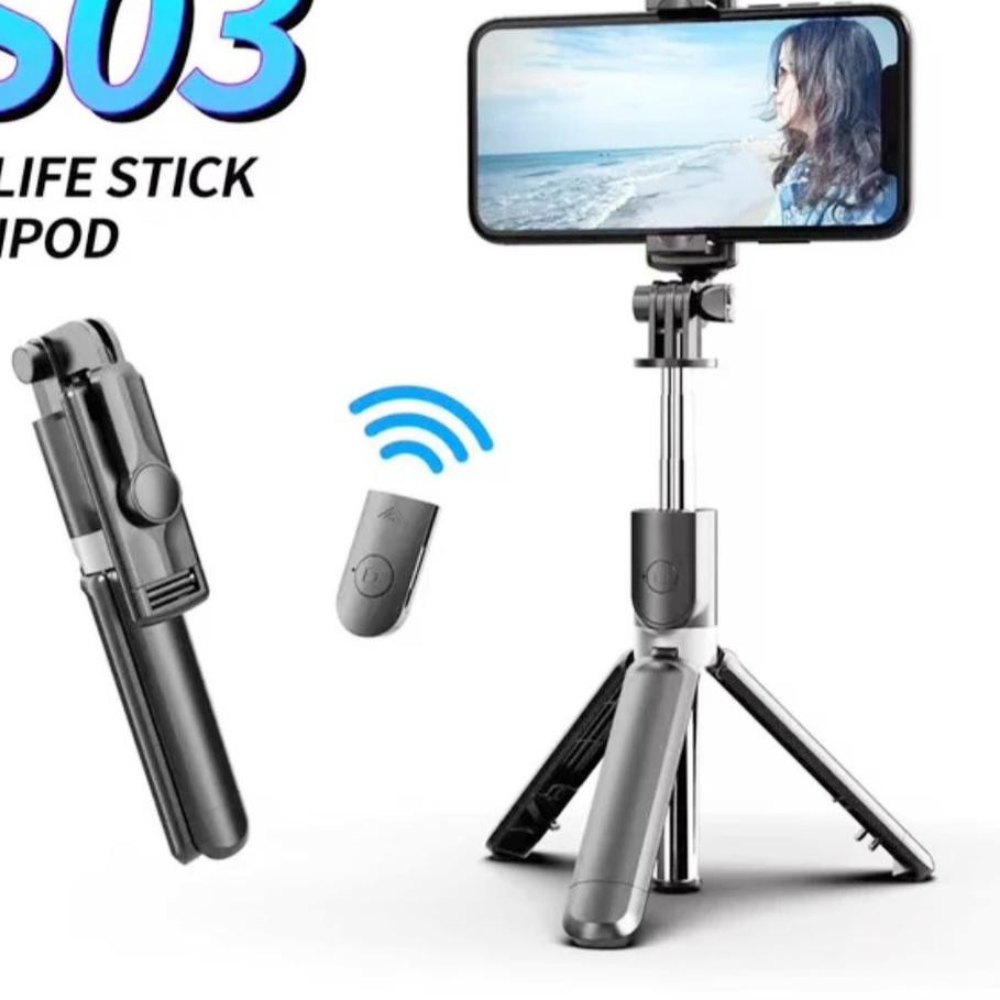 Gậy Selfie S03 Kết Nối Bluetooth 3 Trong 1 Cho Ios Android Gopro | BigBuy360 - bigbuy360.vn