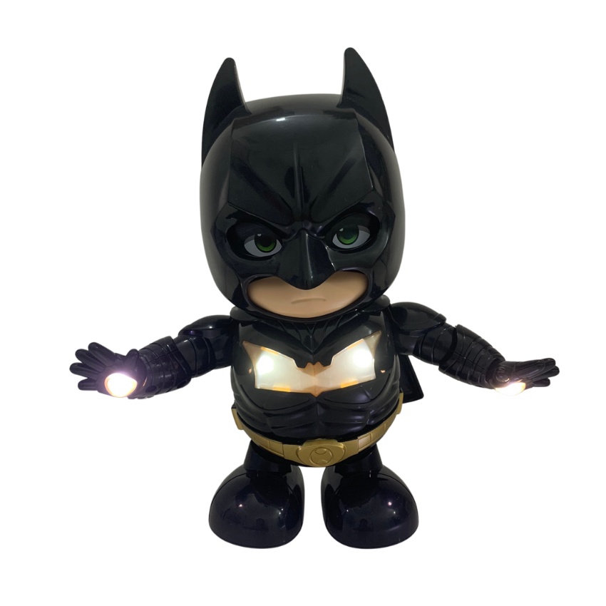 Đồ Chơi Robot Nhảy Múa Robot Dancer Hình Người Dơi Batman Có Nhạc Vui Nhộn, Phát Sáng Lấp Lánh