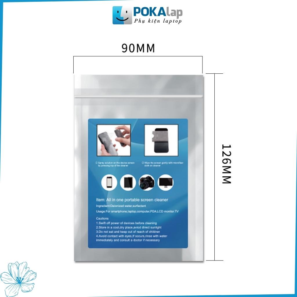 Bộ vệ sinh laptop đa năng POKA55 tích hợp 2 trong 1 tiện lợi làm sạch laptop, điện thoại, máy ảnh, máy tính bảng–POKALAP