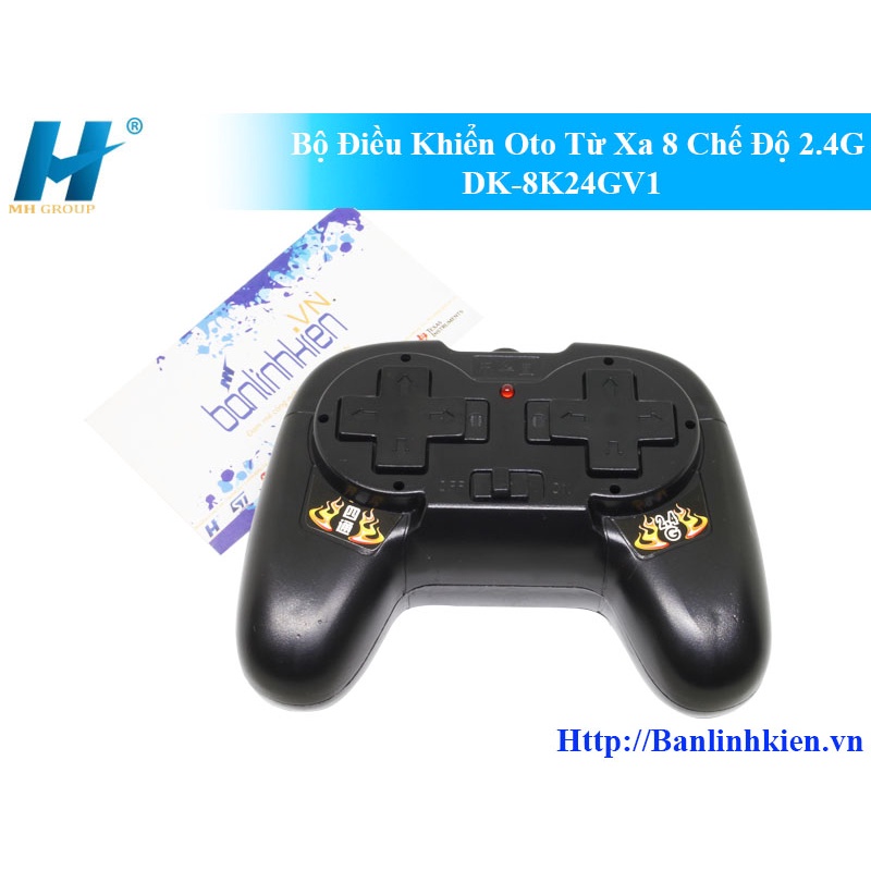 BLK Bộ Điều Khiển Oto Từ Xa 8 Chế Độ 2.4G DK-8K24GV1