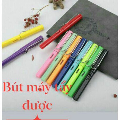 Bút máy mực tẩy được, bút máy xóa được loại xịn/ luyện viết chữ đẹp