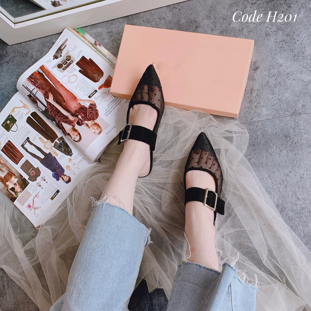 Sục nữ mũi nhọn Today Style chất mềm H201