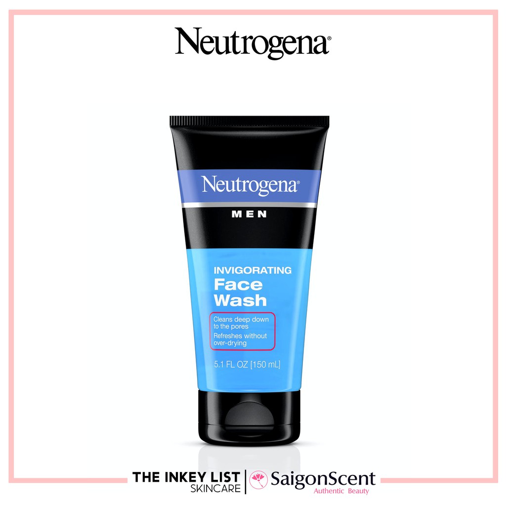 Sữa rửa mặt cho nam Neutrogena Men Invigorating Face Wash ( 150mL )