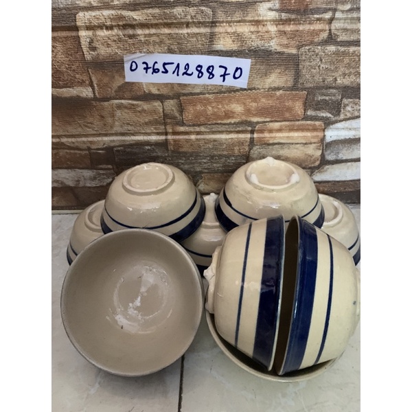 Sét 5 chén cua dầy 11.5 cm