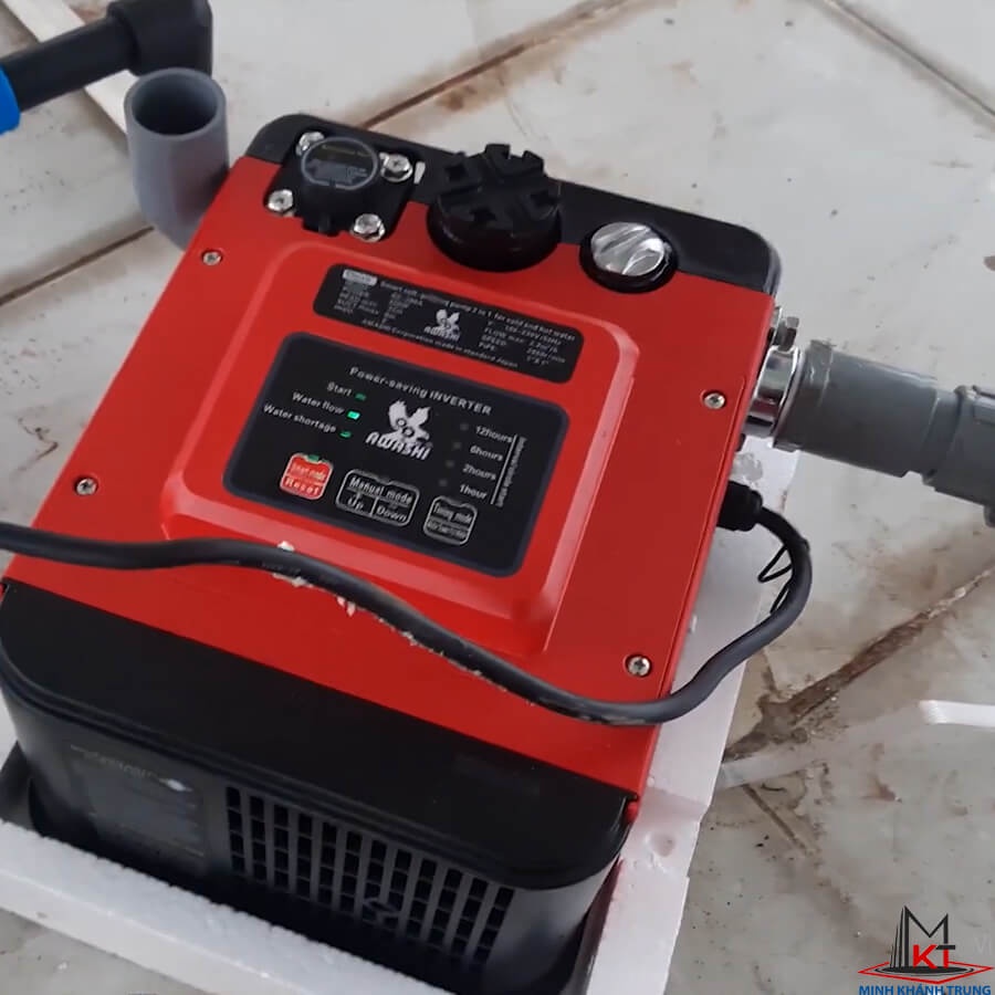 Máy Bơm Tăng Áp Điện Tử Awashi 150W, 200W, 300W, 400W Nhật Bản, Chống cháy, vận hành êm - Bảo Hành 24 Tháng