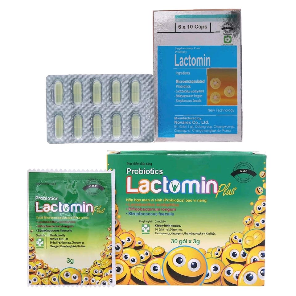 Men vi sinh Lactomin/ Lactomin Plus - Bổ sung lợi khuẩn, ngừa rối loạn tiêu hóa, tăng hấp thu dinh dưỡng tối ưu