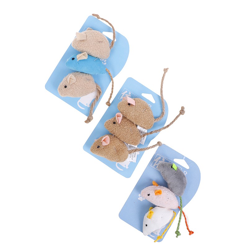Hl Set 3 Đồ Chơi Cho Mèo Giả