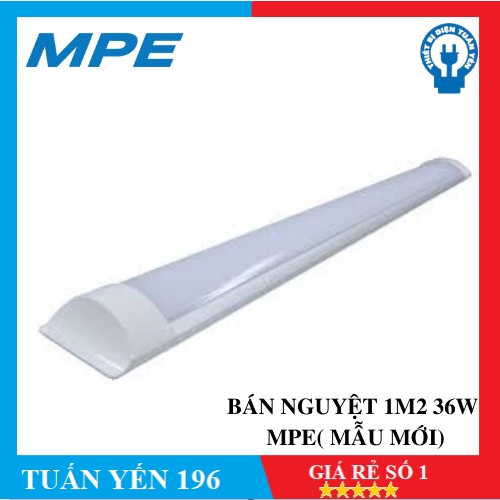 ⚡️Giao Hỏa Tốc 2h tphcm⚡️ ĐÈN LED BÁN NGUYỆT 1M2 36W MPE (MẪU MỚI)