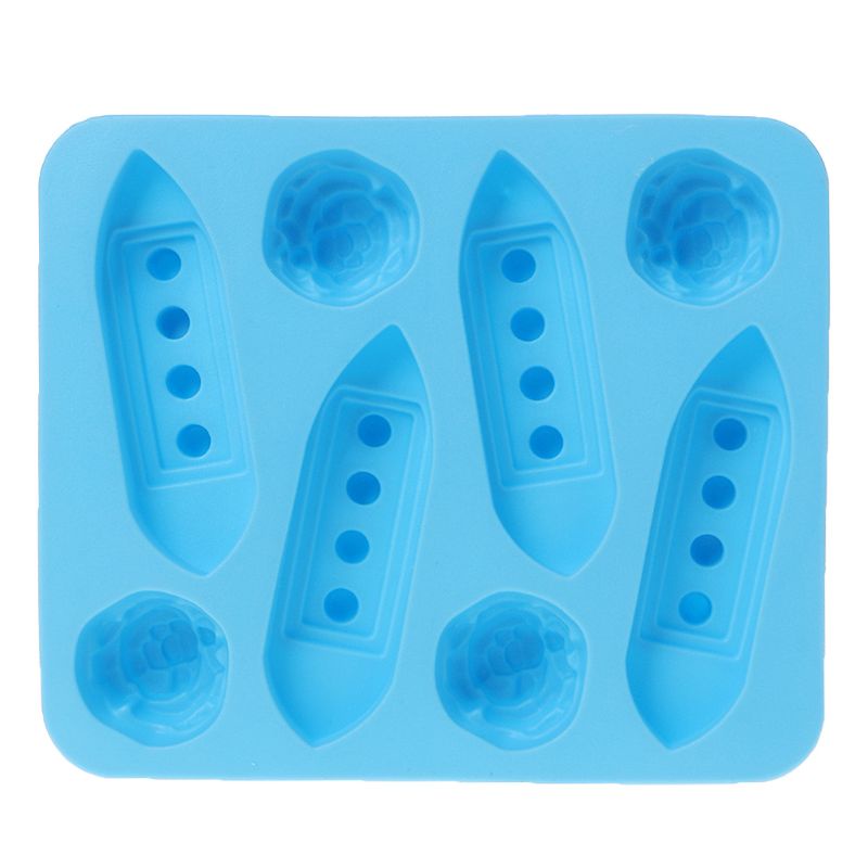 Khuôn Silicone Làm Đá Viên Hình Tàu Titanic