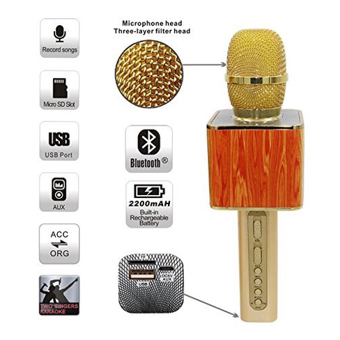 [Mã ELHACE giảm 4% đơn 300K] Micro Karaoke Bluetooth Mic YS-10A G01 lọc âm cực tốt - Freeship - Ở đâu rẻ hơn hoàn tiền