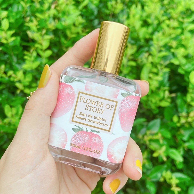 Nước hoa xịt toàn thân Flower Of Story 30ml bodymist hoa quả | BigBuy360 - bigbuy360.vn