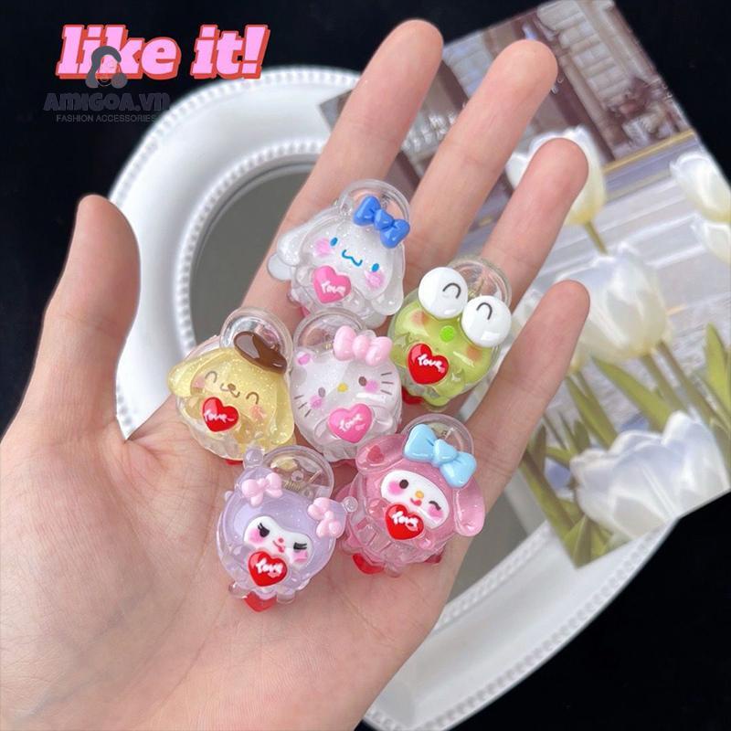 ✨✨Kẹp Tóc Nhỏ Hình Chú Chó Cinnamoroll Dễ Thương Thời Trang Mùa Hè Cho Bé Gái