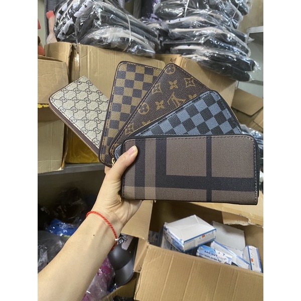 [Mã 11FASHIONSALE1 giảm 10K đơn 50K] Ví nữ dài cầm tay khoá kéo thời trang cao cấp nhiều ngăn tiện dụng,10c-25k