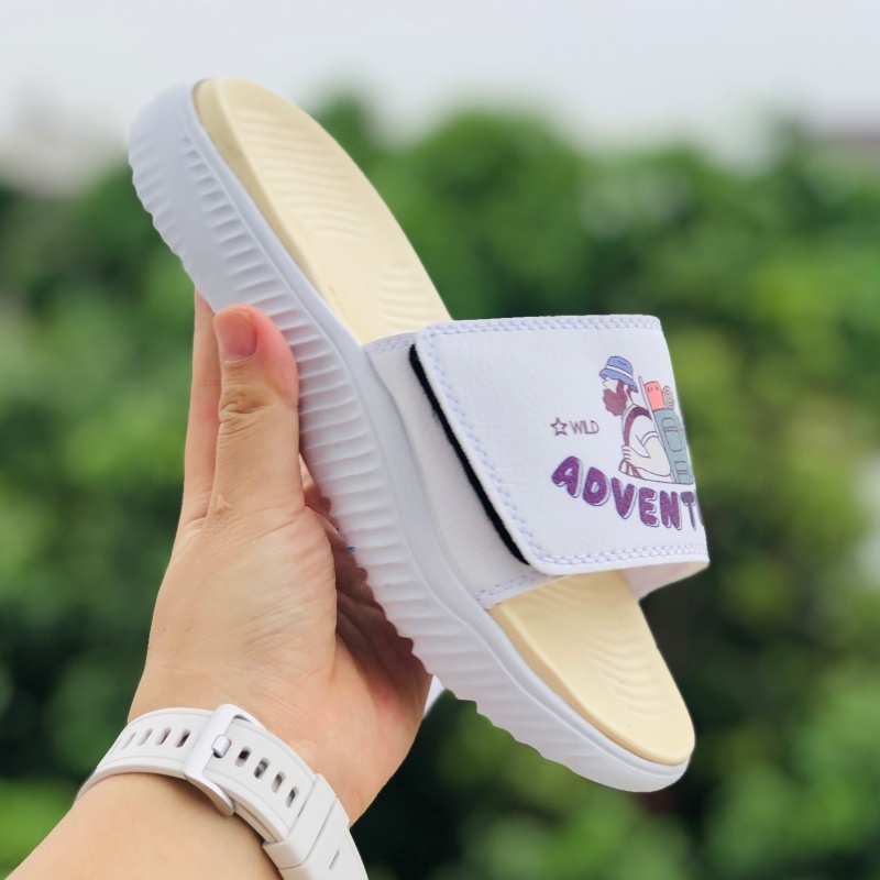 Dép Alphabounce adidas ❤️FREESHIP + FullBox❤️ quai ngang nam nữ Balô adventure chất xịn VNXK 1-1, vàng