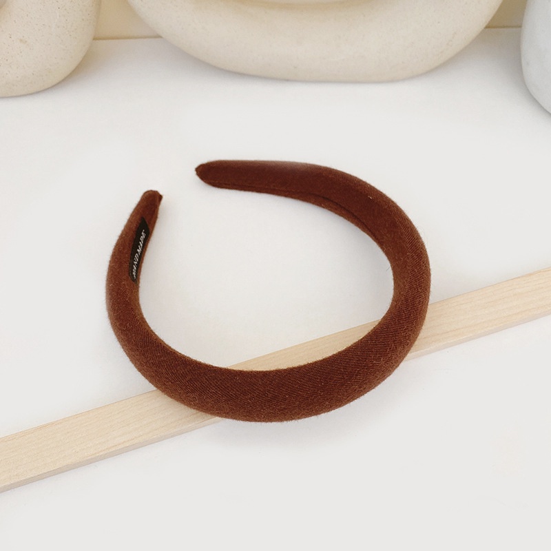 Băng đô cài tóc đa năng hình tai gấu màu sắc đơn giản thời trang thu đông Hàn Quốc cho nữ