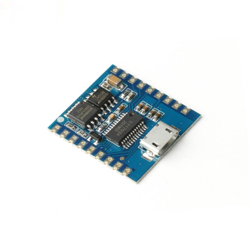 Mô-đun máy nghe nhạc MP3 phát lại giọng nói 4 MB kích hoạt IO cổng nối tiếp USB FLash DY-SV17F