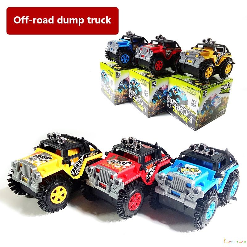 Trẻ em của đồ chơi xuyên quốc gia hiệu ứng đặc biệt Dumper Xe Điện Mô phỏng diễn viên đóng Thế Đồ chơi xe hơi FURN