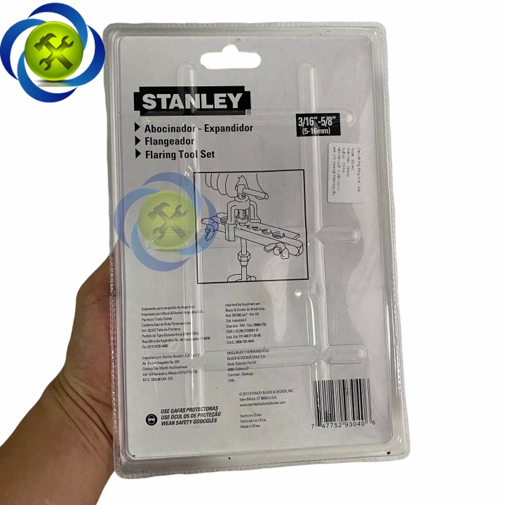 Bộ lã ống đồng Stanley 93-040 (3/16&quot; - 5/8&quot;) (5-16mm)