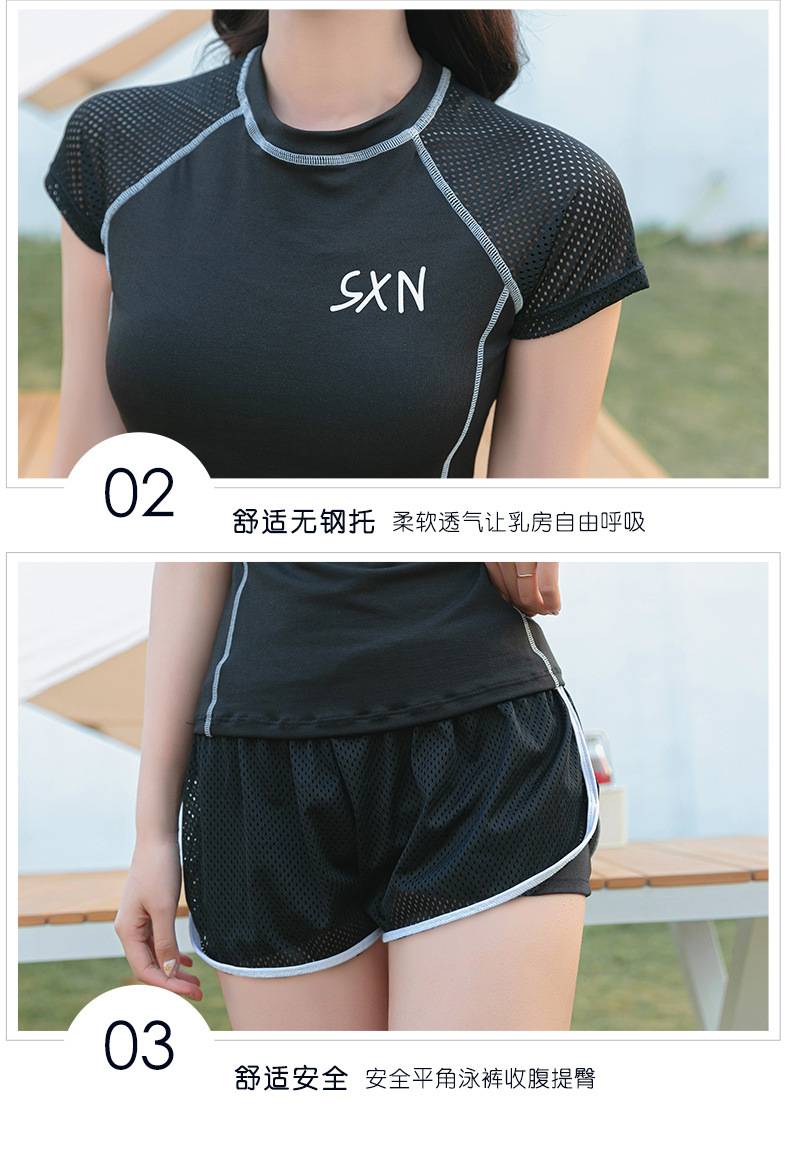 Chia đồ bơi hai mảnh Đồ bơi nữ Đồ bơi thể thao mới Quần áo bơi eo cao Đồ bơi | BigBuy360 - bigbuy360.vn