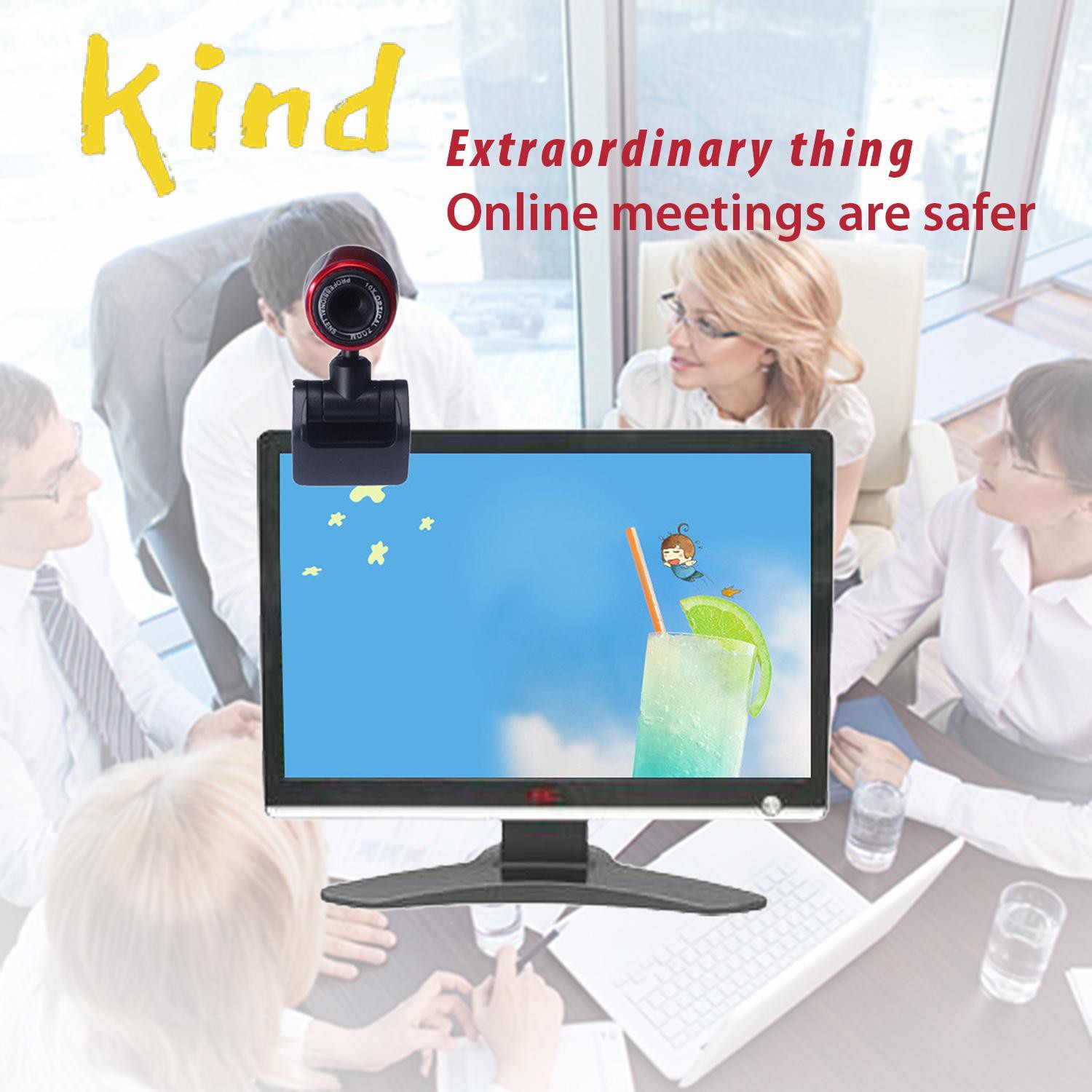 Webcam Usb 2.0 Kèm Mic Cho Máy Tính | BigBuy360 - bigbuy360.vn