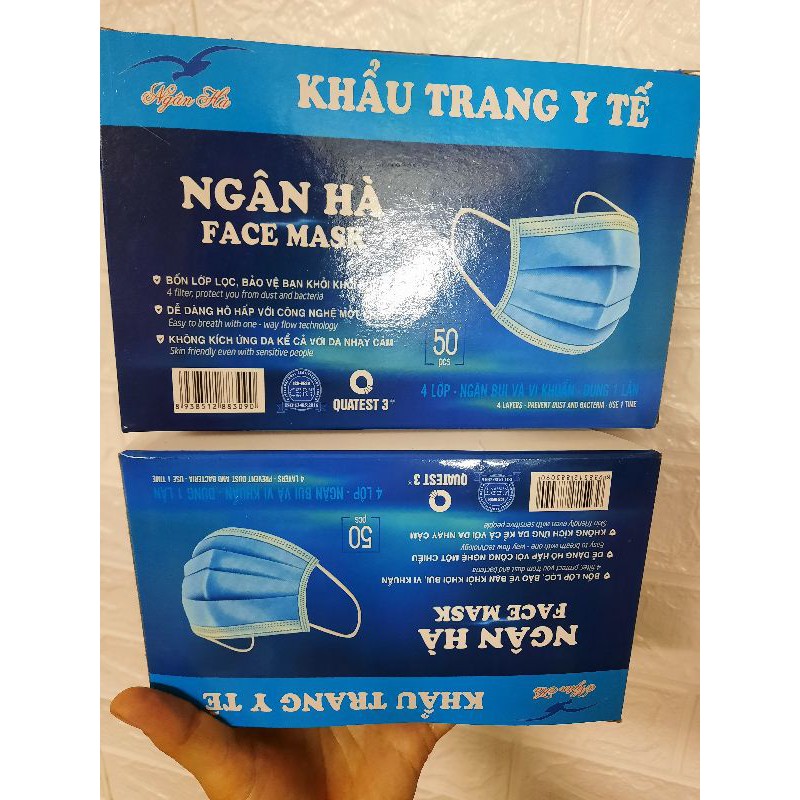 Khẩu trang y tế 4 lớp