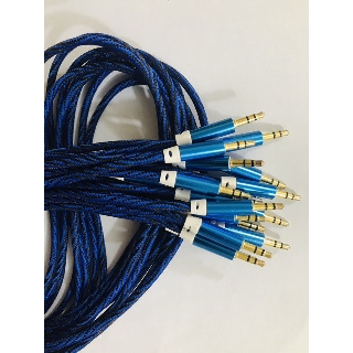 Jack âm thanh 2 đầu 3.5 bọc dù - best mobile