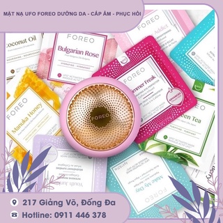 Mặt nạ ufo foreo dưỡng da - cấp ẩm - phục hồi - cam kết chính hãng foreo