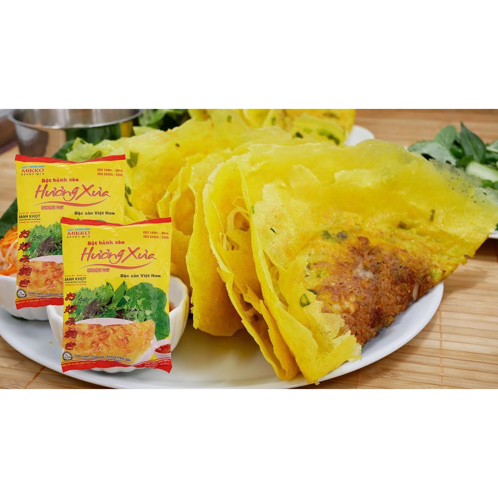 Bột bánh xèo, bánh khọt Mikko Hương Xưa 500g