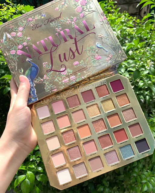 Too Faced Bảng Phấn Mắt Natural Lust 🥰