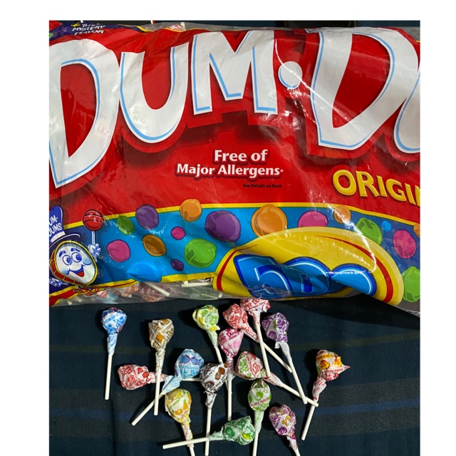 Kẹo mút hoa quả Dum - Dums - Mỹ - date 2023 thumbnail