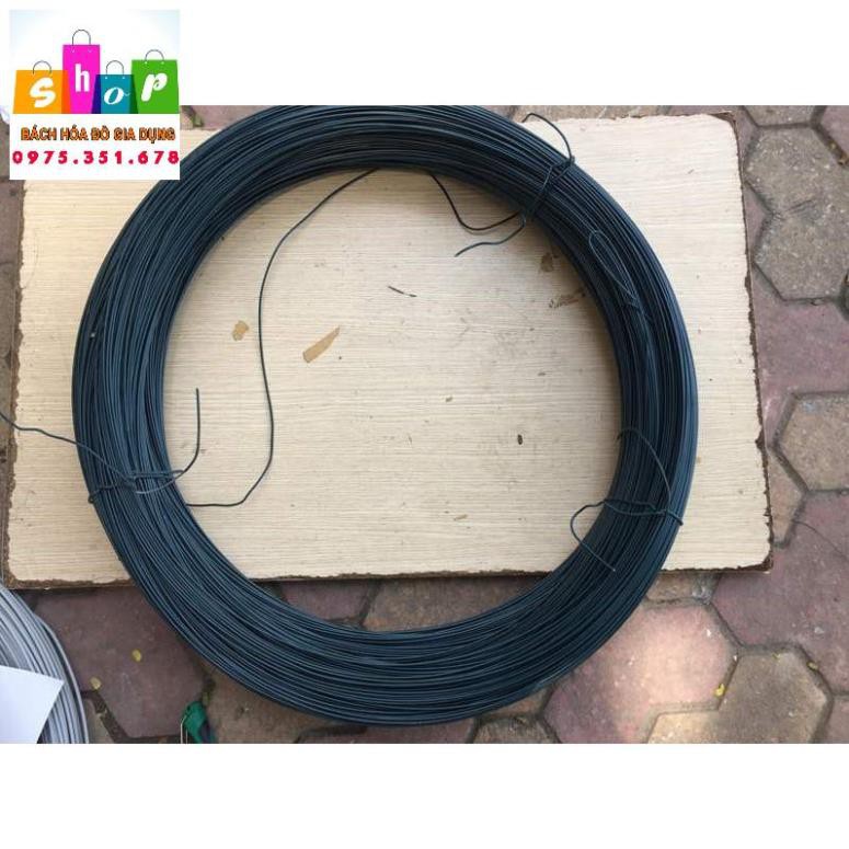 1kg dây kẽm bọc nhựa dùng uốn cây cảnh và làm dây phơi 2mm,4mm màu xanh màu màu trắng giao ngẫu nhiên-Giadung24h