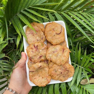 chả cá pha râu mực khay 500g